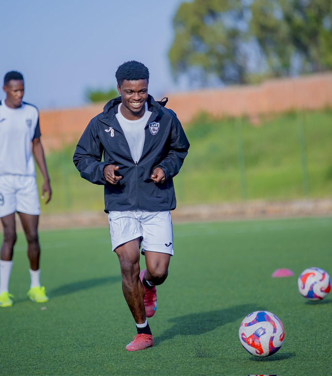 aprfcofficial's tweet photo. Last session done. Focus locked on tomorrow’s battle against Gasogi United. 💪⚽
#APRFC
#TURIINTARE https://t.co/20J84GpLws