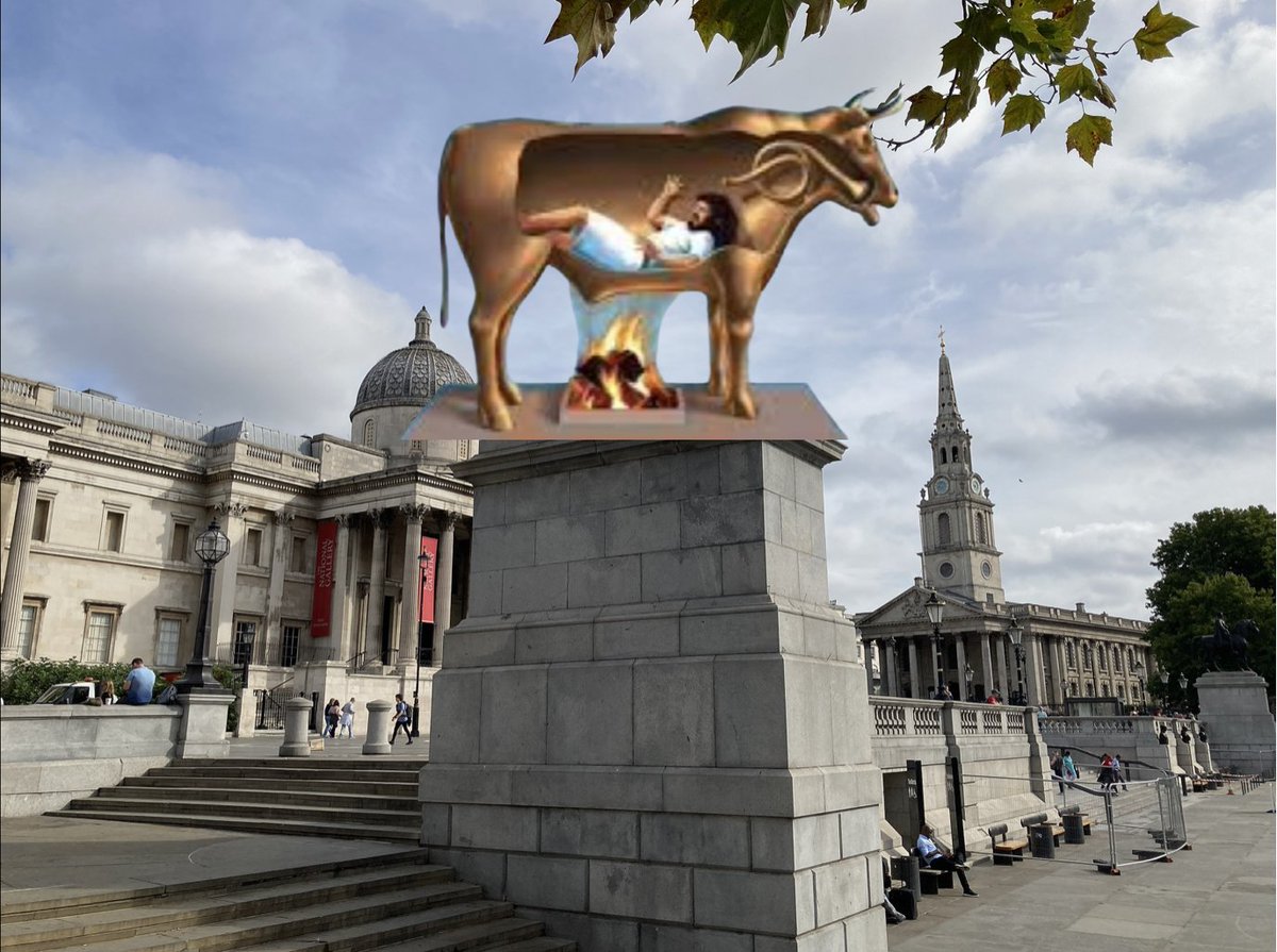 saucerbrain's tweet photo. Hear me out...
#FourthPlinth #TrafalgarSquare https://t.co/FNxgJ4uJyn