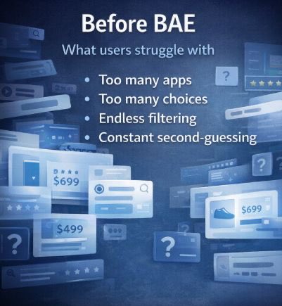 _BAE_AI_'s tweet photo. Choose wisely ?

BAE:
“Relax 😊I got this.”

#BAEAI #SmartShopping #AIUX https://t.co/SFgJqQwW8s