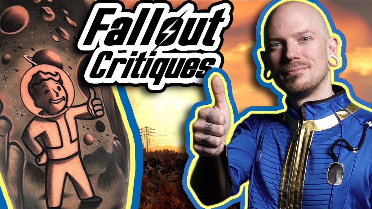 ✨NEW VIDEO✨ Tattoo Critiques - Fallout Tattoos: YouTube.com/PonyLawson