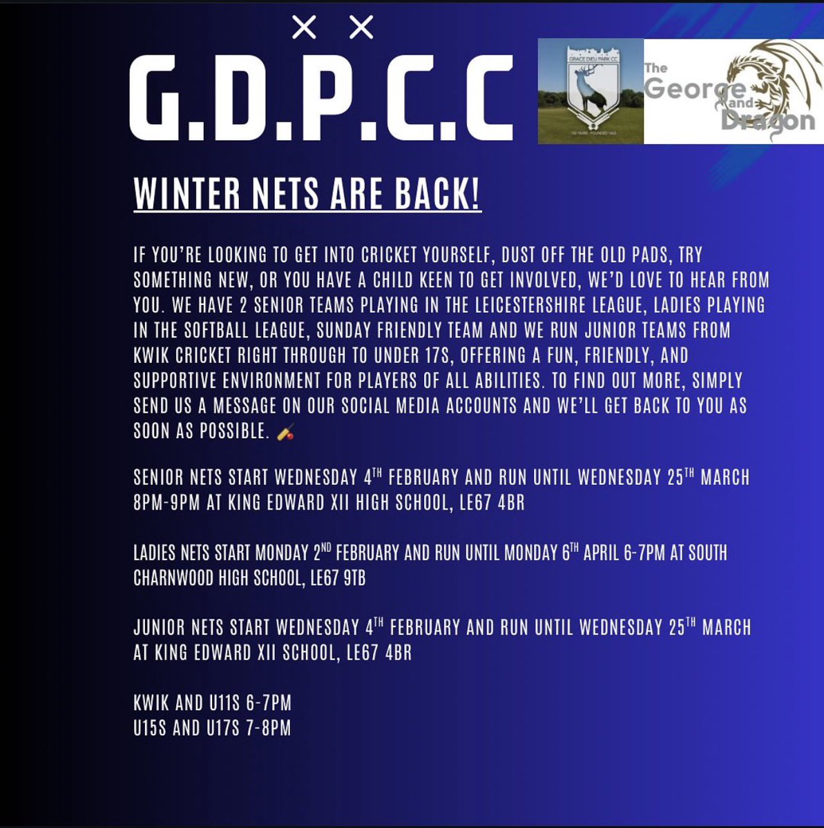 Grace Dieu Park CC tweet media