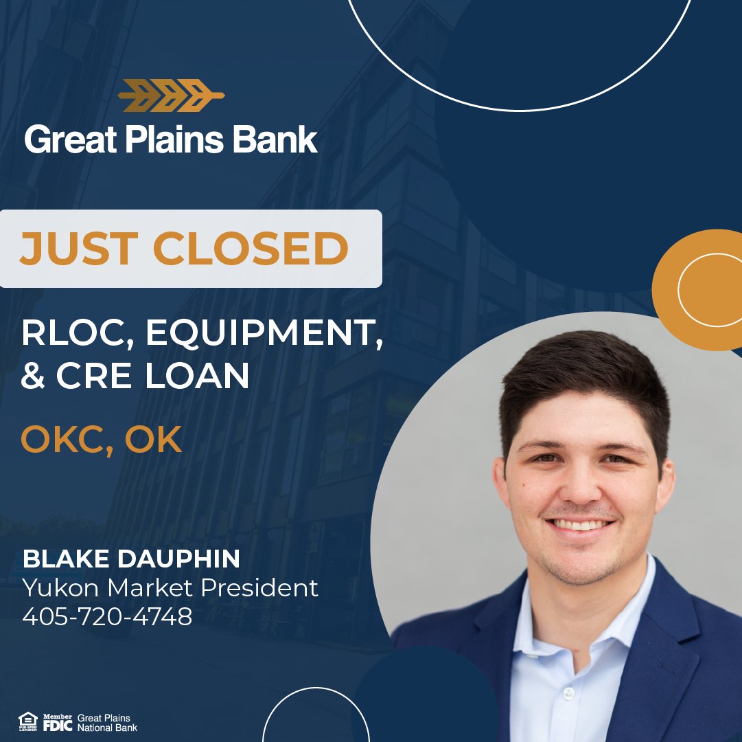 We are proud to announce the recent closing of a series of multi-million-dollar loans for a customer expanding his manufacturing operation. 

Interested in learning more about how we can help your business grow in 2026? Contact Blake or visit: gpbankok.com/business/borrow