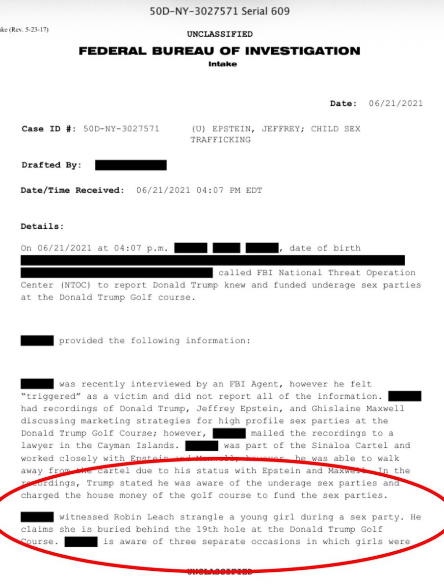 realstewpeters's tweet image. We’ve got more alleged bodies of young girls buried at the Trump National Golf Club Los Angeles.