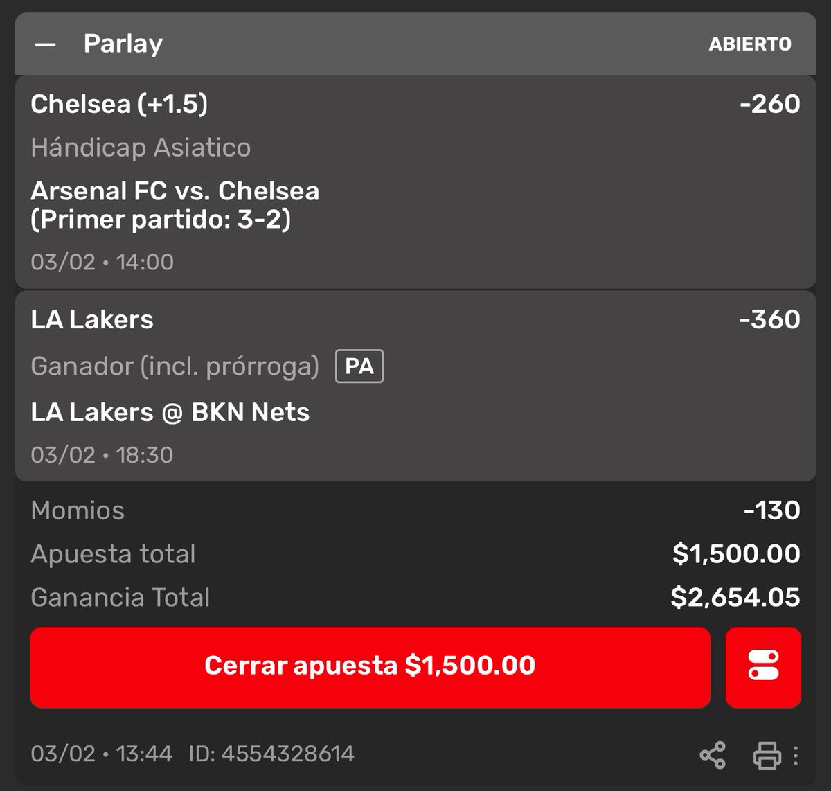 alejandro_bets's tweet photo. ¿Regresamos a los retos escalera? 1,500 a 30,000 🪜 https://t.co/lDEr2dpMih