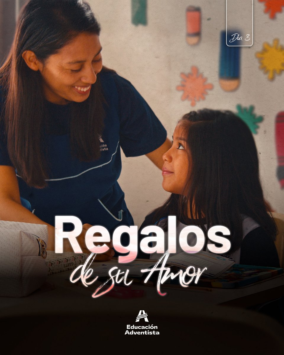 Hay regalos que tienen un propósito 🎁

En la Educación Adventista, enseñar esto es clave para ayudar a los jóvenes a descubrir su identidad y el propósito que Dios tiene para sus vidas. Los dones, dados por el Espíritu Santo 🕊️, nos invitan a servir y crecer en la fe 🤍📖