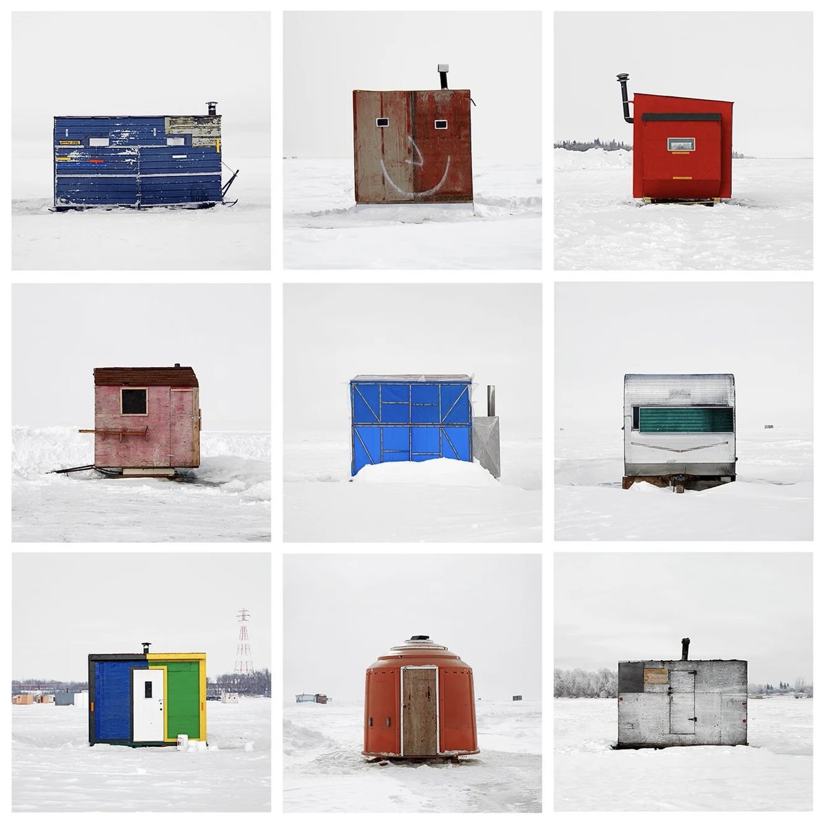 Canadian ice fishing huts are temporary infrastructure that carry the visual language of a vernacular folk art tradition. My latest in Canadian Architect magazine <a href="/CdnArch/">Canadian Architect</a>: 

canadianarchitect.com/canadas-ice-hu…

Photos by Richard Johnson