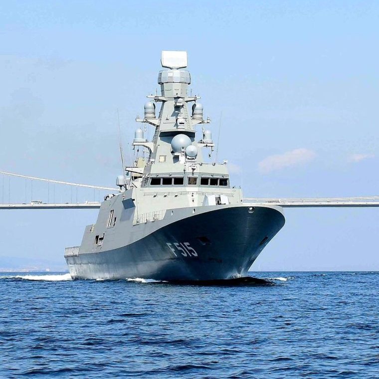 TurkishCentury's tweet image. ⚓️ #TurkishNavy's 5th I-Class multipurpose frigate #TCGAkdeniz (12th #Milgem ship overall) was launched today. 🇹🇷