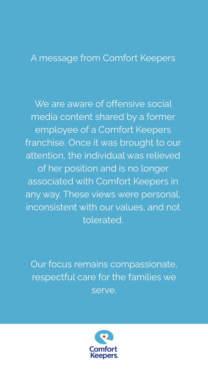 ComfortKeepers's tweet photo. @JulesUSA6 https://t.co/uPWX2kLxc9