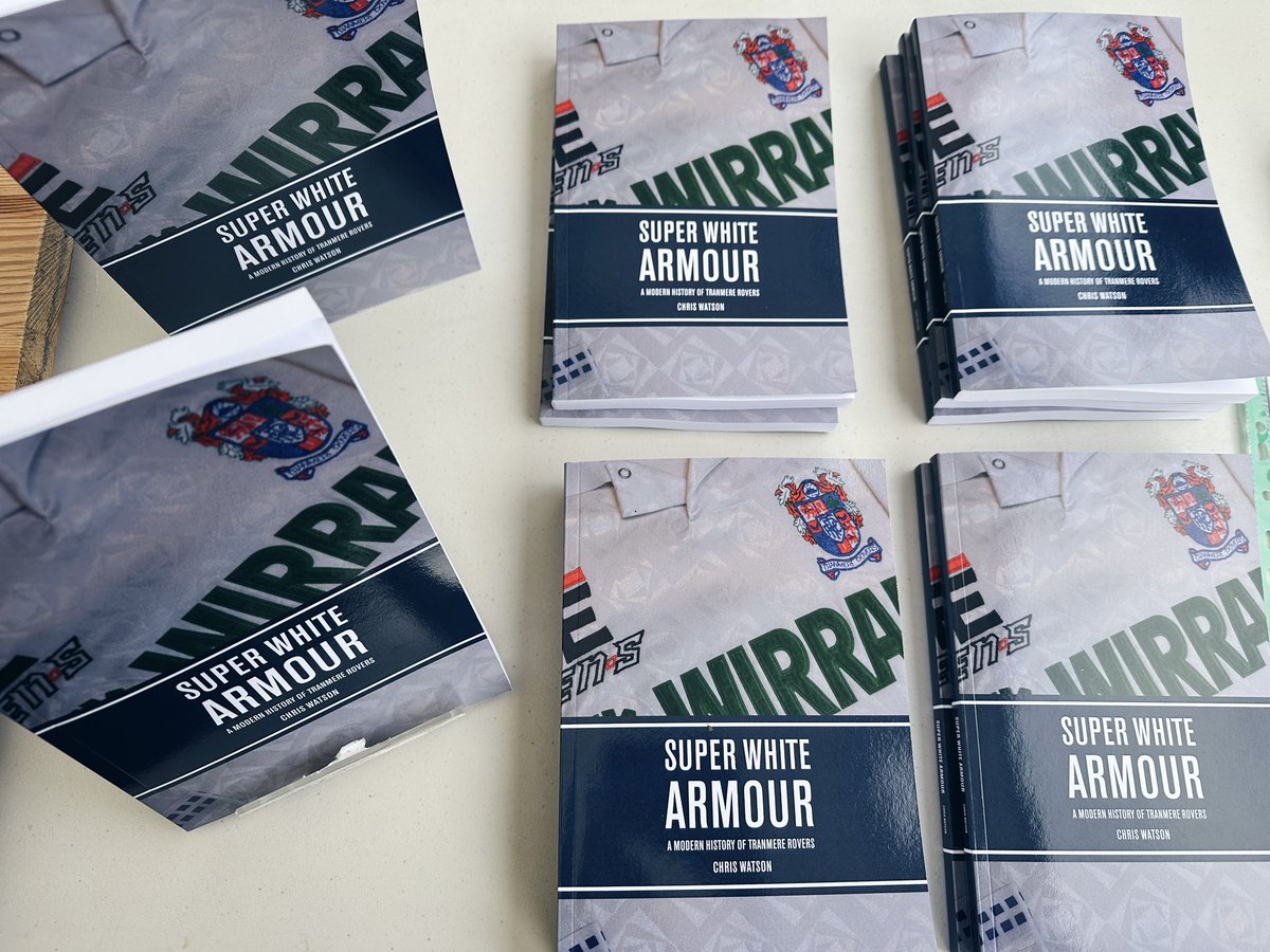 My book is now available via the <a href="/Tranmere_Trust/">Tranmere Rovers Trust</a> website: tranmereroverstrust.co.uk/products/super…

Copies are only available for collection from Homebrew Bottle Shop Oxton.

#TRFC #SWA
