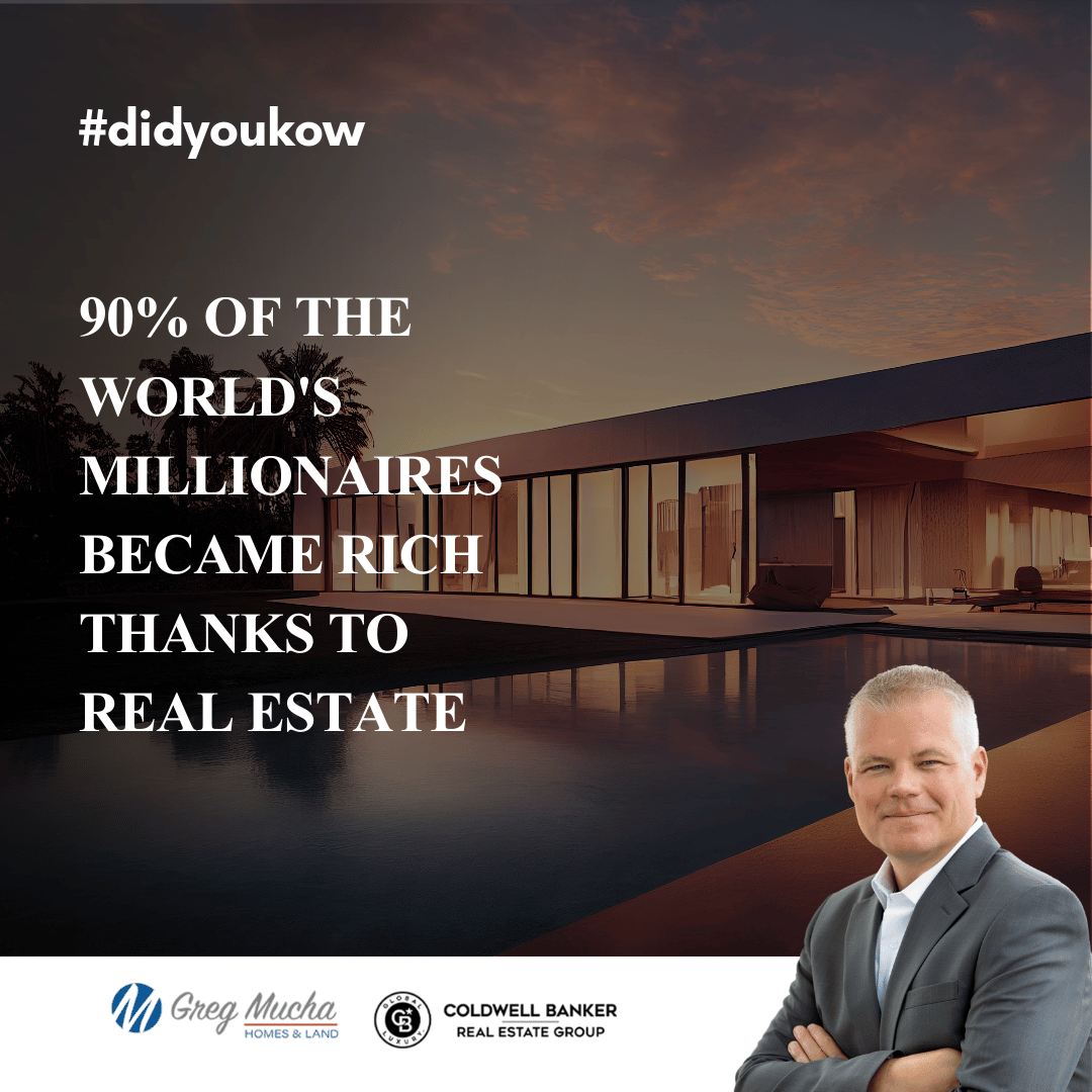 #DidYouKnow
90% of the world’s millionaires became rich thanks to real estate.
📈 Wealth is built, not won.
The question isn’t if real estate works… it’s when you start.
☎️ 630-546-7877  🔗 MuchaRealEstate.com
#mucharealestate #muchahomes  #lemontrealtor #homerglenrealtor