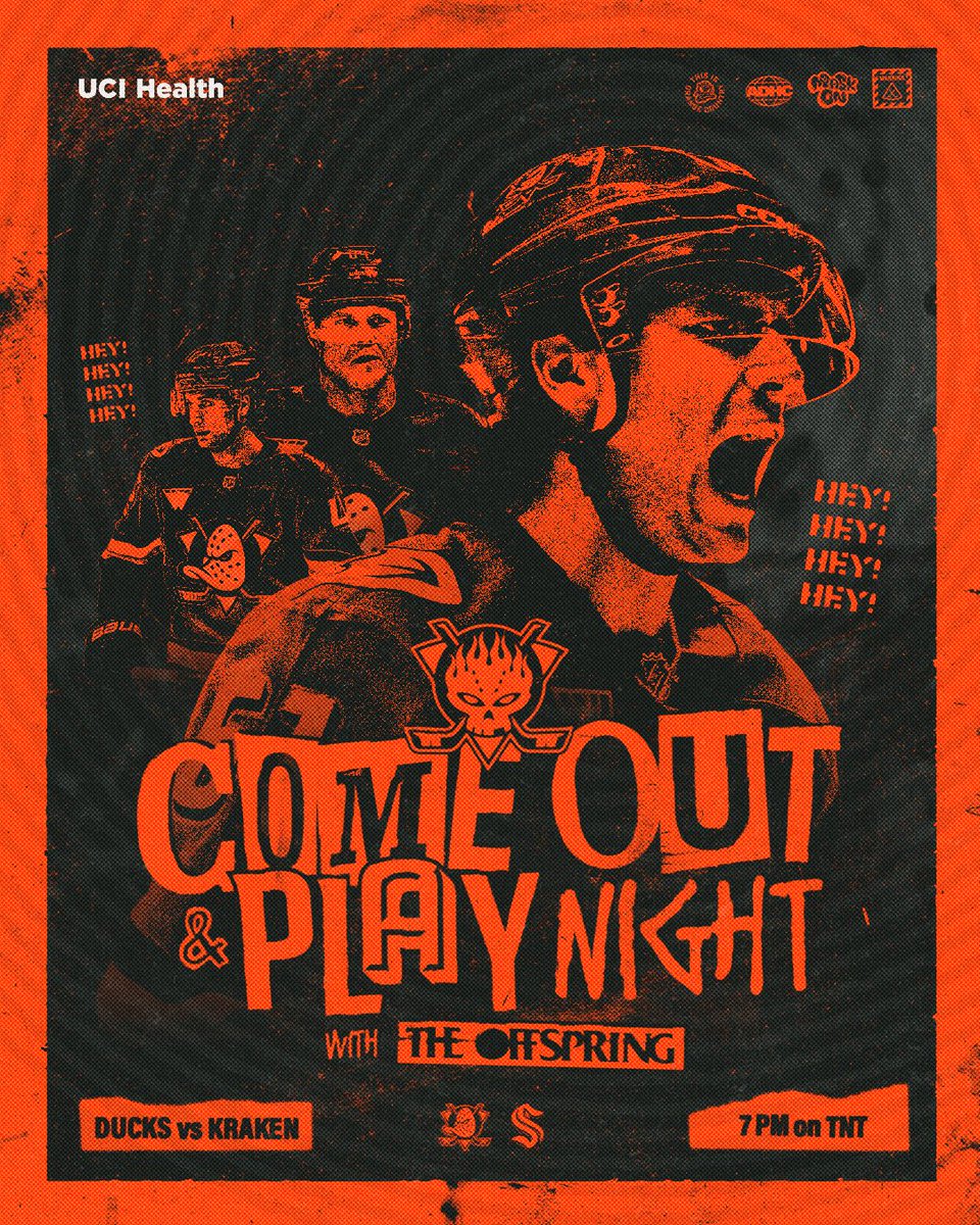 🦆 JOUR DE MATCH 🦆

🆚 <a href="/SeattleKraken/">Seattle Kraken</a>
🏟️ Honda Center
🕓 4H00 🇫🇷

Pour le dernier match avant le break des J.O, réception du Kraken de Seattle !

Même nombre de points mais un match en moins pour le Kraken, une victoire donnerait la 3e place dans la Div aux 🦆!
 
#FlyTogether