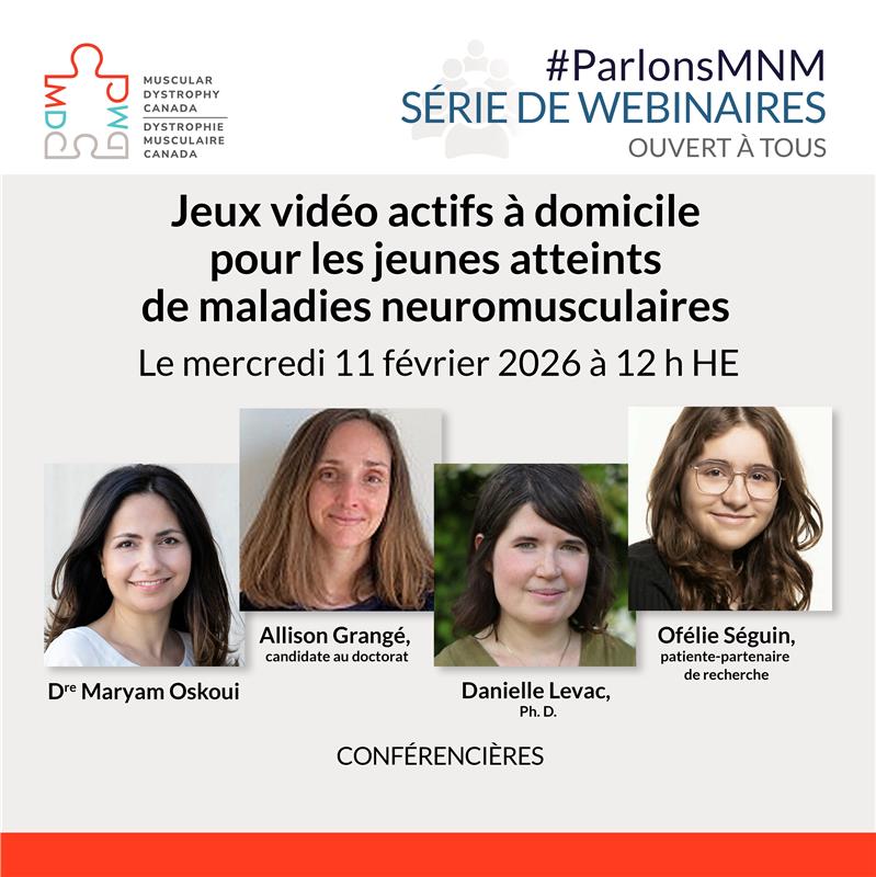 Dystrophie musculaire Canada tweet media