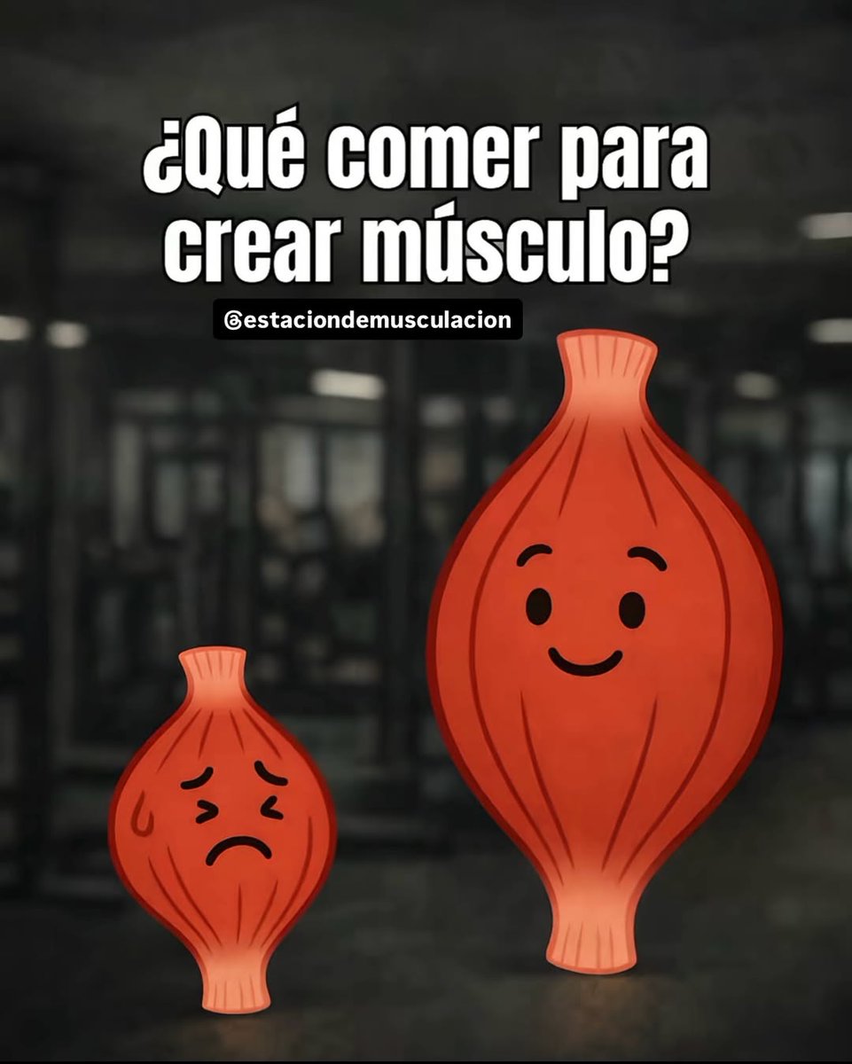 Aqui_mi_casa's tweet image. Si quieres crear músculo, has de comer estos alimentos