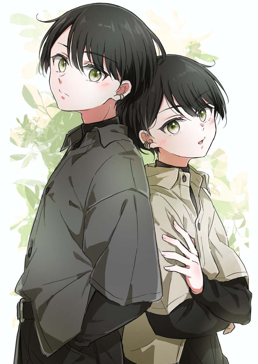 こういうユニセックスなふたり
好きです。