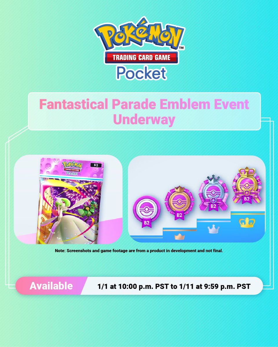 Pokémon TCG Pocket tweet media