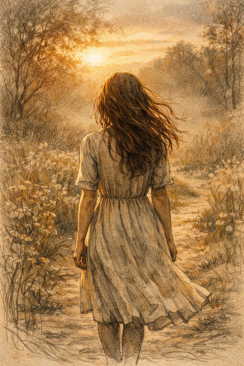 Eternabrevedad's tweet photo. No soy su traición.
No soy su falta.
No soy el amor que no supo dar.
Soy la hija que sostuvo demasiado,
la mujer que empieza a elegirse,
la niña que por fin se ve
aunque nadie la haya mirado entonces.
Y si me alejo
no es crueldad.
Es supervivencia. https://t.co/sJOI68ADnf