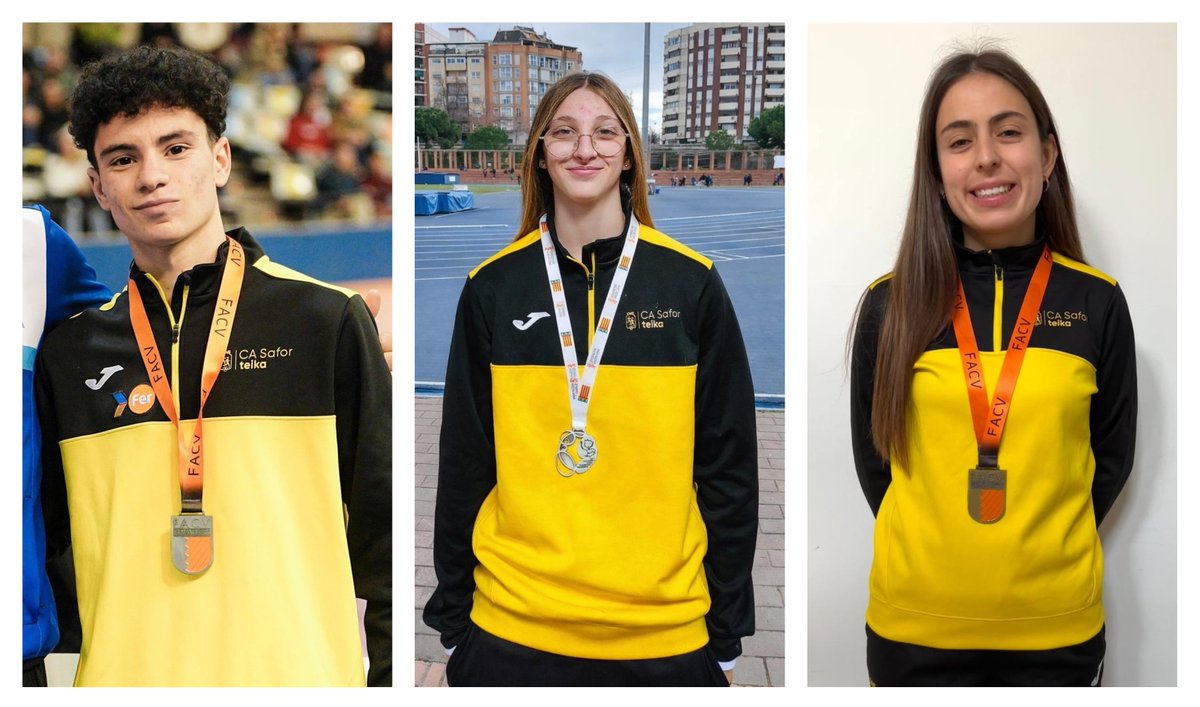 Álex Sangil aconsegueix la mínima per al Campionat Europeu Juvenil ST en els 3.000 ml. María Muñoz va ser campiona absoluta en l'autonòmic de marxa en ruta en distància de mitja marató, i Adriana González va ser plata en javelina en categoria cadet. ➡️ tinyurl.com/44wb2nw7