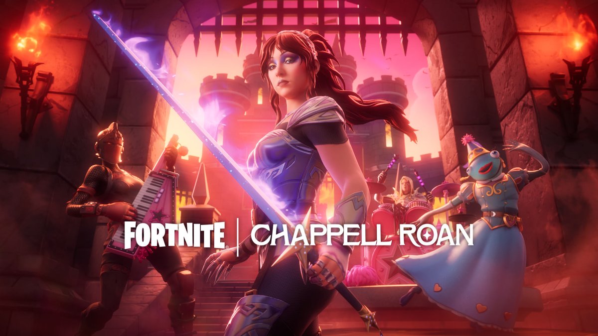 Whew, it’s hot in here 🌡️🎶

The Midwest Princess herself, @chappellroan is coming to Fortnite!