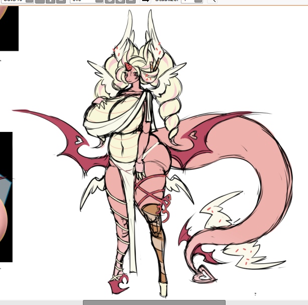 Mega dragonite x alcremie adopt spoiler
#Pokemon #dragonite #alcremie