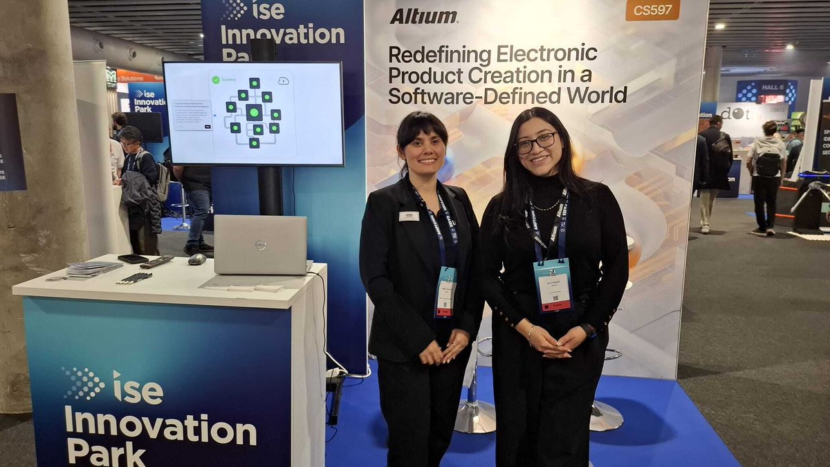 altium's tweet image. Day 1 at @ISE_Show in Barcelona

Visit us at Booth CS597 to experience Altium Agile in action.

Haven’t registered yet? You can still join us: bit.ly/46Dnssr

Get your free ticket using our invitation code: ISE260068

#Altium #IntegratedSystems #TechEvent