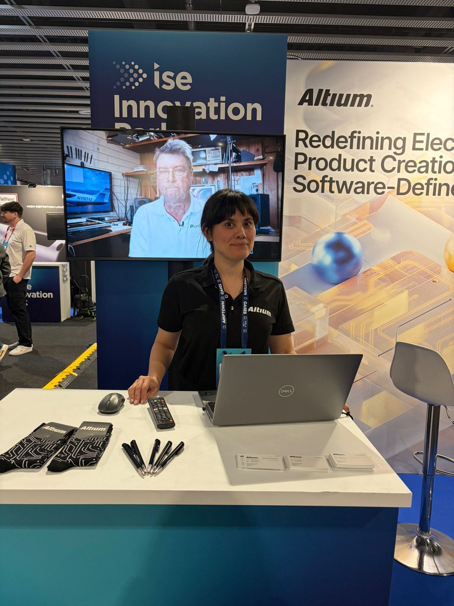 altium's tweet image. Day 1 at @ISE_Show in Barcelona

Visit us at Booth CS597 to experience Altium Agile in action.

Haven’t registered yet? You can still join us: bit.ly/46Dnssr

Get your free ticket using our invitation code: ISE260068

#Altium #IntegratedSystems #TechEvent