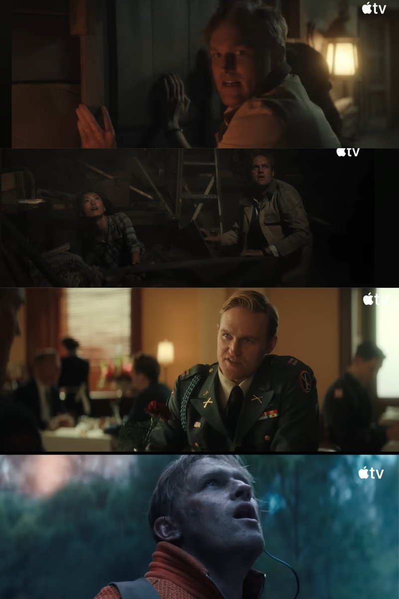 PhilipWalker94's tweet photo. More of Wyatt Russell as Lee Shaw in Monarch Season 2. He looks so stud and handsome.
#WyattRussell #MonarchLegacyofMonsters #LeeShaw https://t.co/ddw8KgKrbU