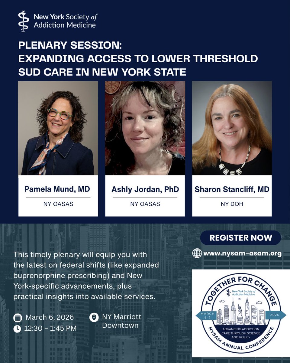 New York Society of Addiction Medicine tweet media