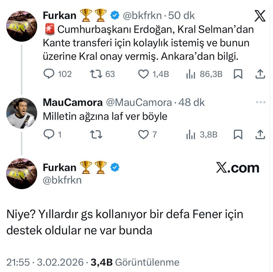 İşte Bu utanmaz zihniyet 3 Temmuz döneminde de “paramız var ki yapıyoruz” diyordu ama Uefa cezayı yapıştırınca mağduru oynamaya başladı.d

Bu kadar destekten sonra kendi mallığınıza Anadolu maçlarında puan kaybedip yapı derseniz şerefsizsiniz