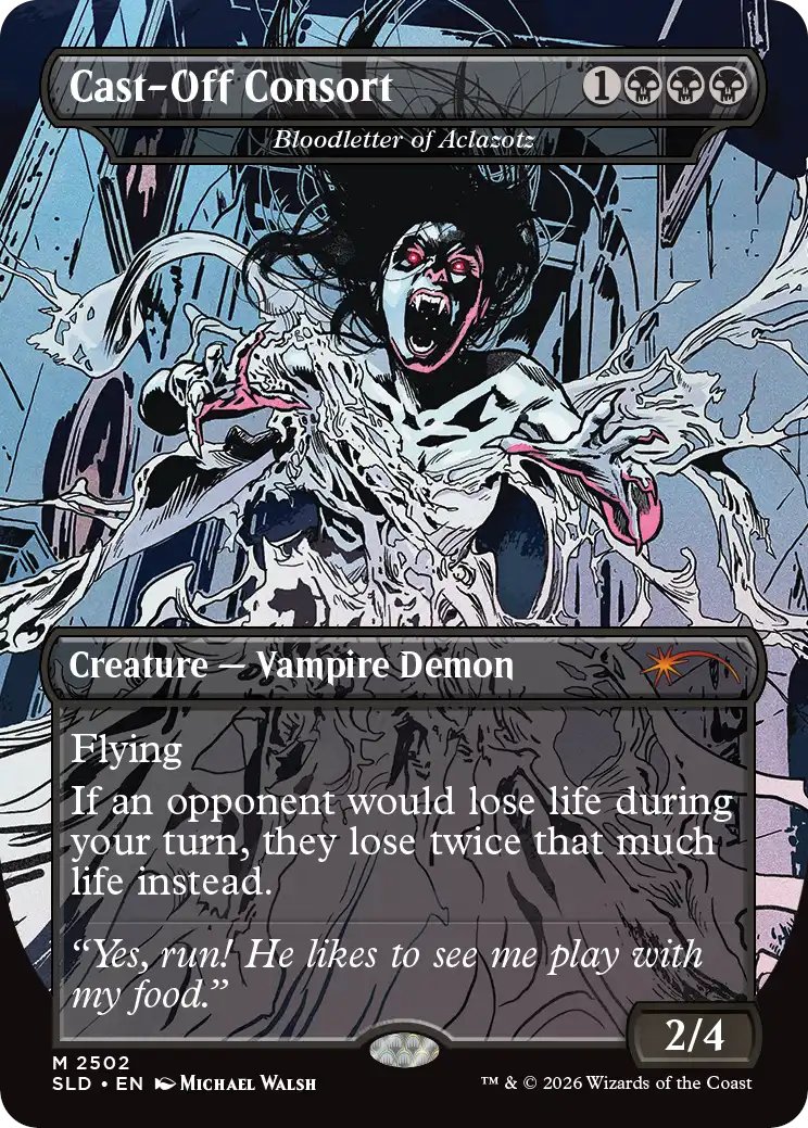 アクロゾズの放血者！👿 いつかSLDで再録されるだろうとは思っていた