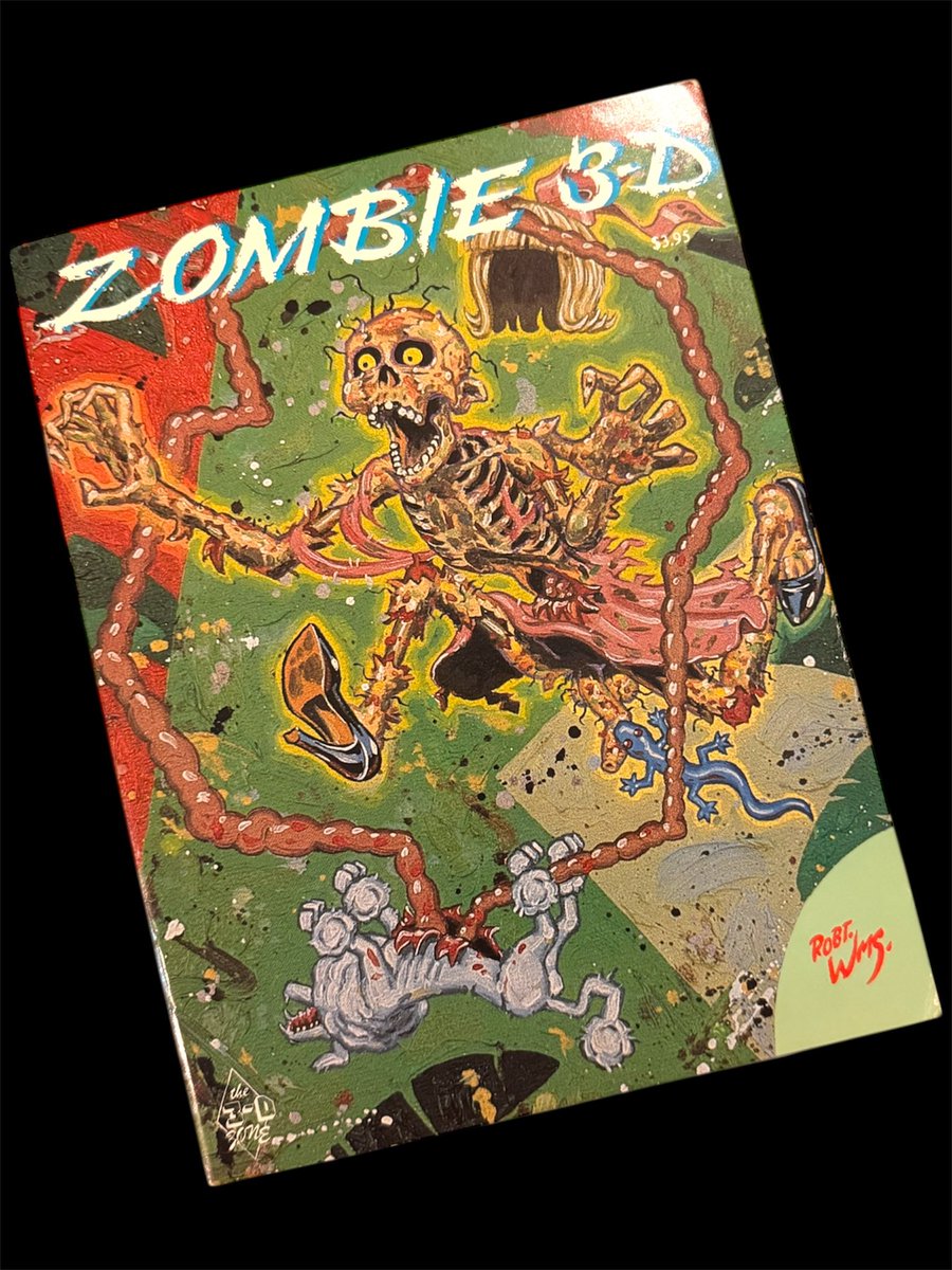 DominelliElisa's tweet photo. Couldn’t pass up on this sick Robert Williams cover, with contributions from XNO and S. Clay Wilson. Glasses still attached. #Undergroundcomics #horror https://t.co/aQaSYulze9