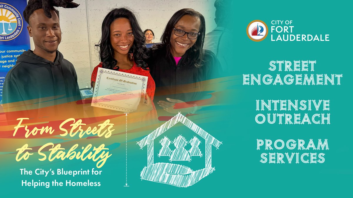 FTLCityNews's tweet photo. #TeamFTL is launching a unified team to tackle homelessness. 🤝 
By grouping Street Engagement, Intensive Outreach, and Program Services, we are cutting the red tape to get our unhoused neighbors into housing & stability faster.
This move will help reduce public safety calls & hospital visits while keeping neighborhoods safe. More on pgs 6-7 of FTL Connect at 🔗 https://t.co/bCiUJkhJ7K.