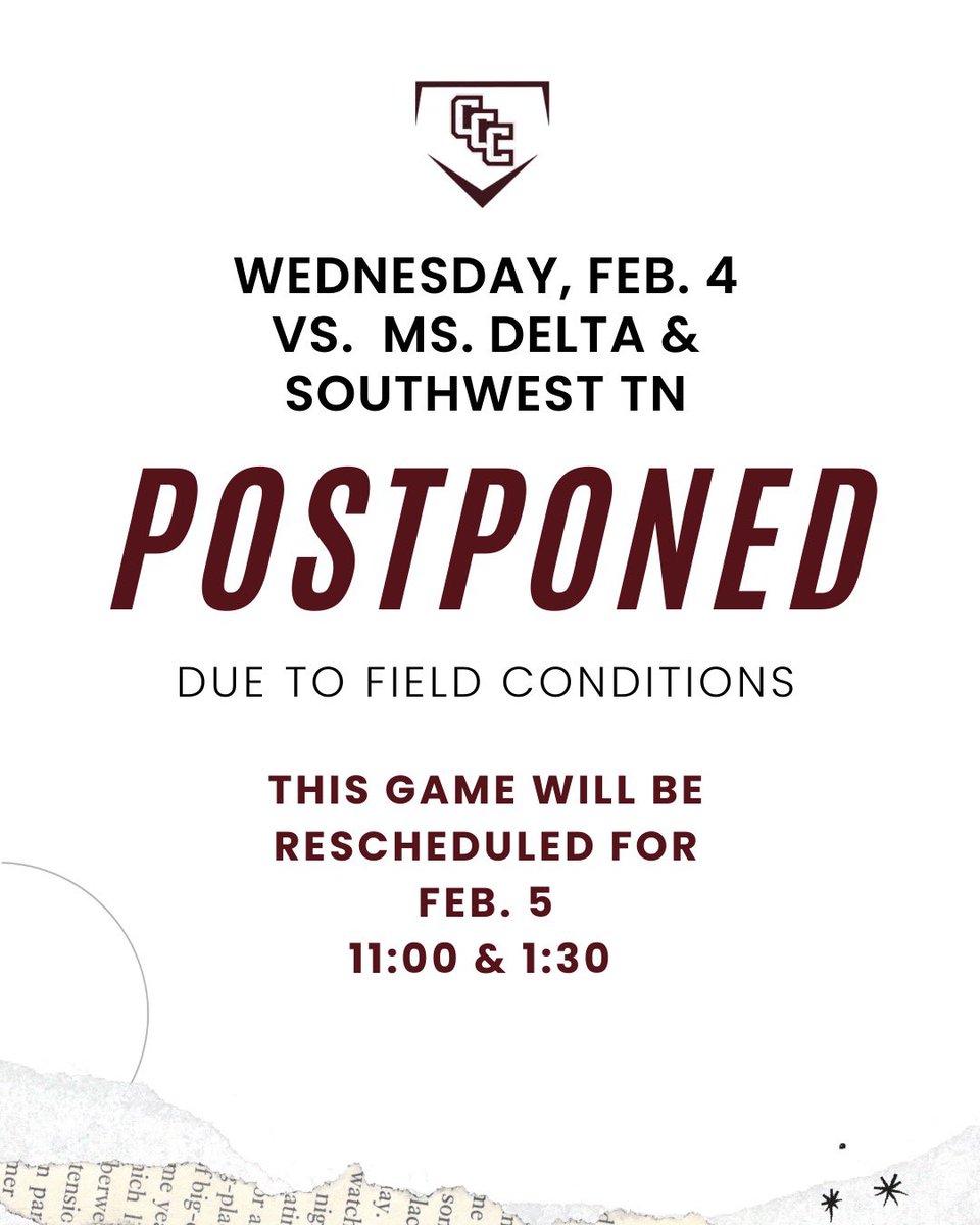 Coahoma CC Baseball tweet media