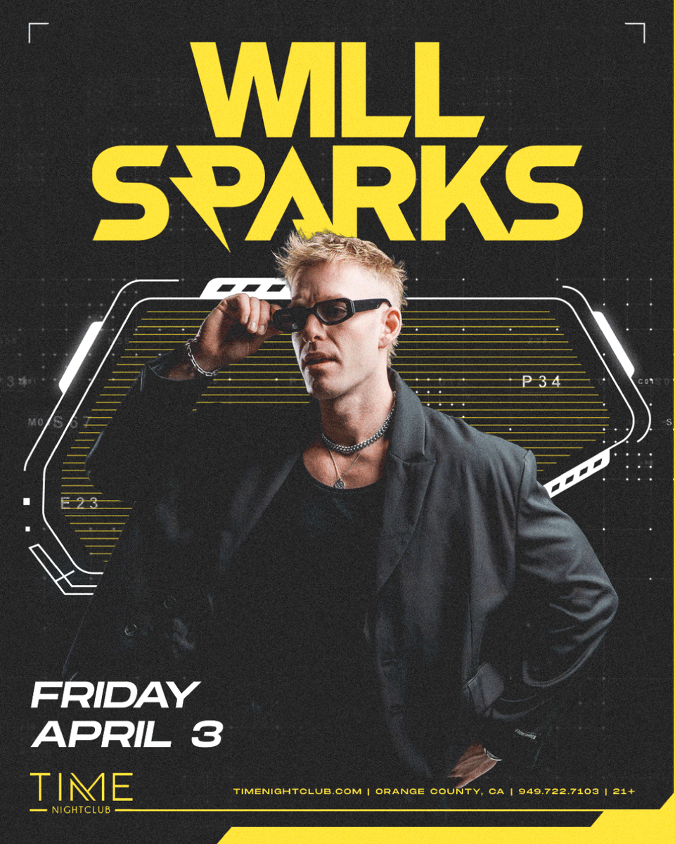 timenightcluboc's tweet image. Buckle up for a high energy night as @WillSparks takes over on Friday, 4/3! ⚡️Known as the pioneer of the "Melbourne Bounce" genre, this Australian icon is set to deliver the perfect soundtrack for an evening under our chandelier 🔊

Tickets on sale now → timenightclub.com/willsparks