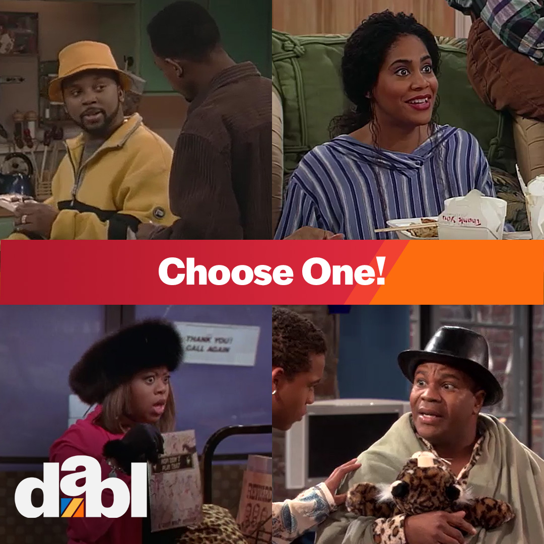 WatchDabl's tweet image. Who would be the hardest to explain something to? Watch Martin, Living Single, The Parkers, and One on One every day on Dabl. #Dabl