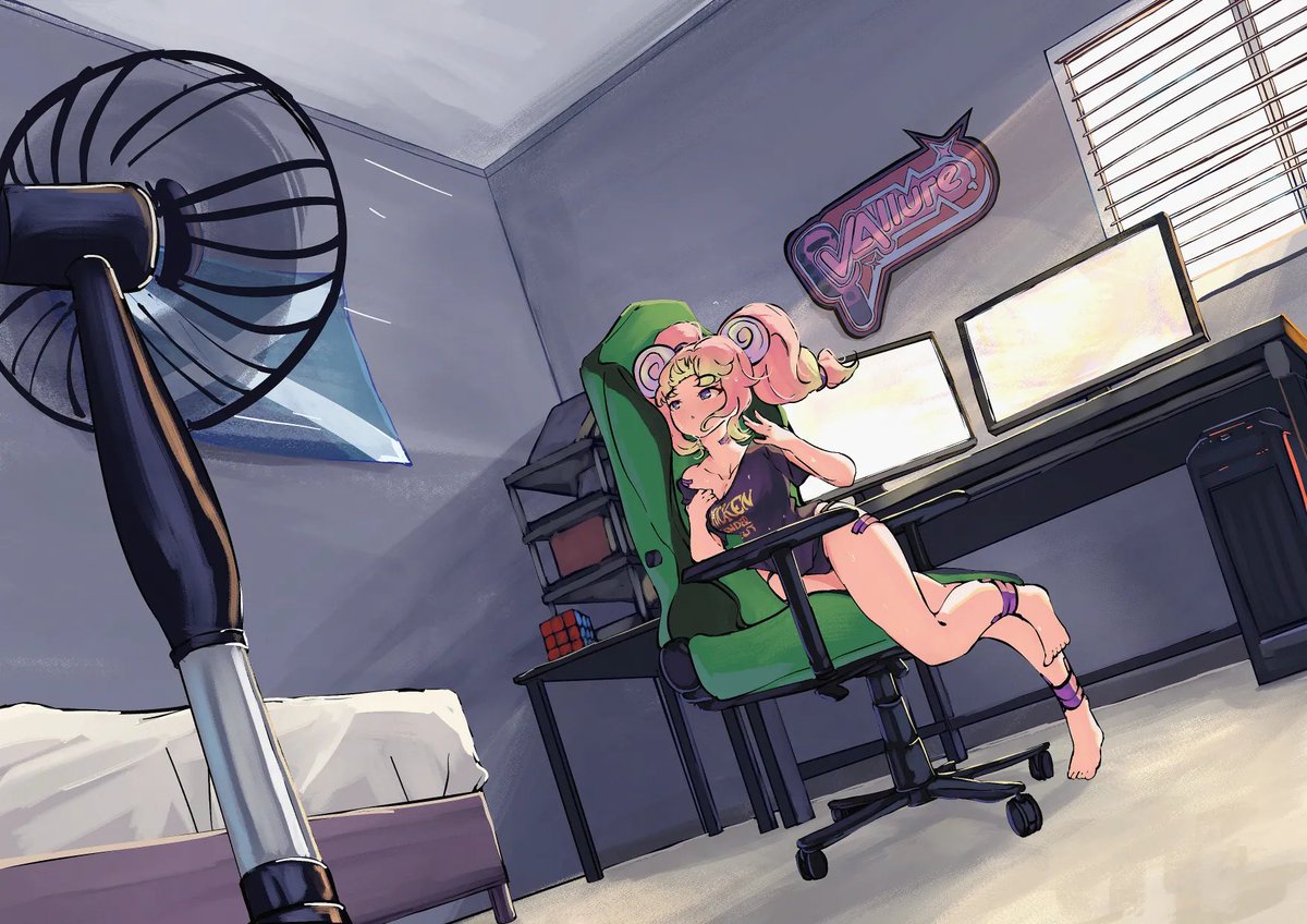 Turns out the Scottish cold resistance means you're extra susceptible to brutal Aussie summers. Stay cool and try not to melt <a href="/StronnyCuttles/">Stronny Cuttles 🦑🛐 【VAllure】</a> #stronarts

🎨by <a href="/sachisudesu/">Sachisu🪄🧀</a>