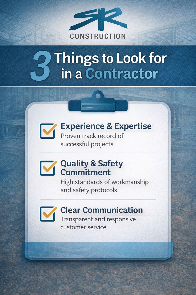 SRbuilt's tweet image. Construction tip: the right contractor is your greatest asset. ✅

#ConstructionTips #DesignBuildProcess #CommercialBuilder #BuildWithConfidence #SRBuilt #SRConstruction #GeneralContractorLV