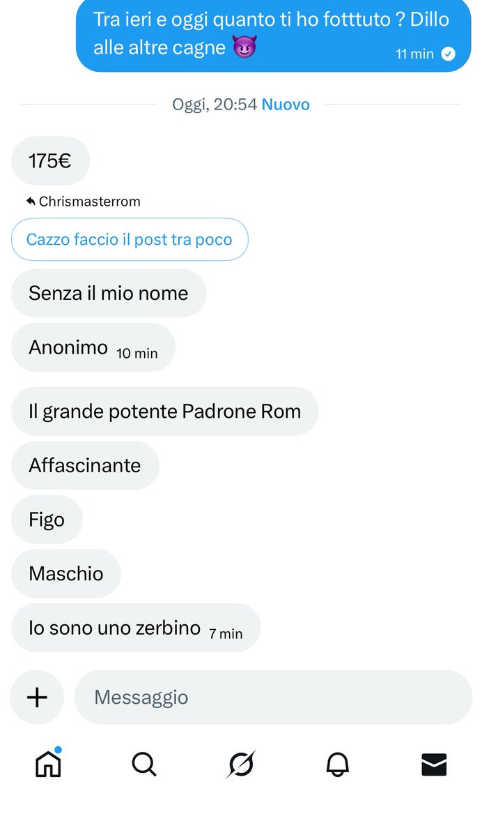 Vi mungo fino al ultimo 🤑🤑

#Findom