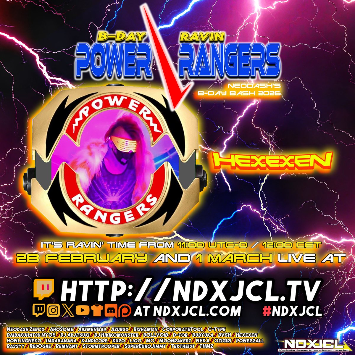 Neodash Zerox / #NDXJCL tweet media