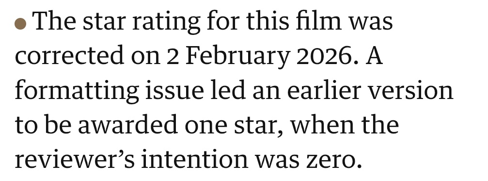 A correction for the ages (from The Guardian's review of 'Melania'):