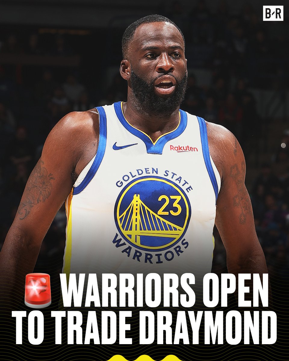 🚨 Warriors have involved Draymond Green in 'active trade conversations', per @anthonyVslater
Green is 'well aware' his future with GS is uncertain amid Giannis rumors