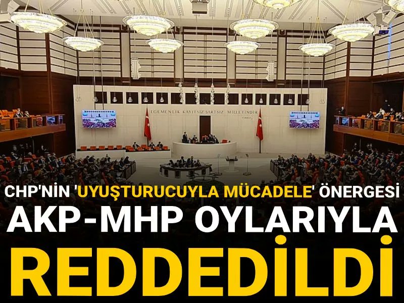 halktvcomtr's tweet image. CHP'nin 'uyuşturucuyla mücadele' önergesi AKP-MHP oylarıyla reddedildi!

halktv.com.tr/siyaset/chpnin…