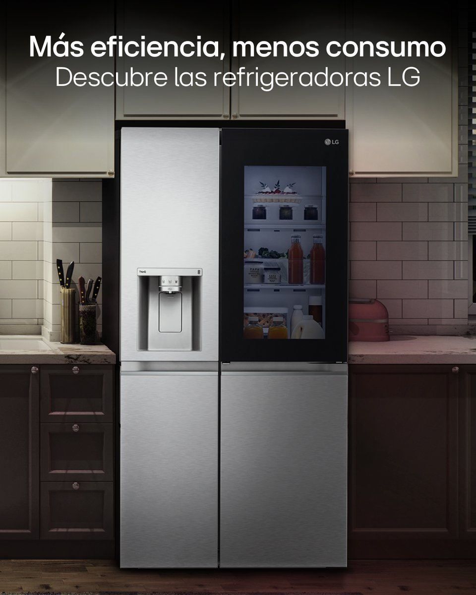 Mantén tus alimentos y bebidas siempre frescas mientras ahorras energía con la tecnología LG. 💪❄️

Más eficiencia, menos consumo y el cuidado que tu hogar necesita.

Consíguelas en LGshop.com.ec.

#LG #LGEcuador #LifesGood