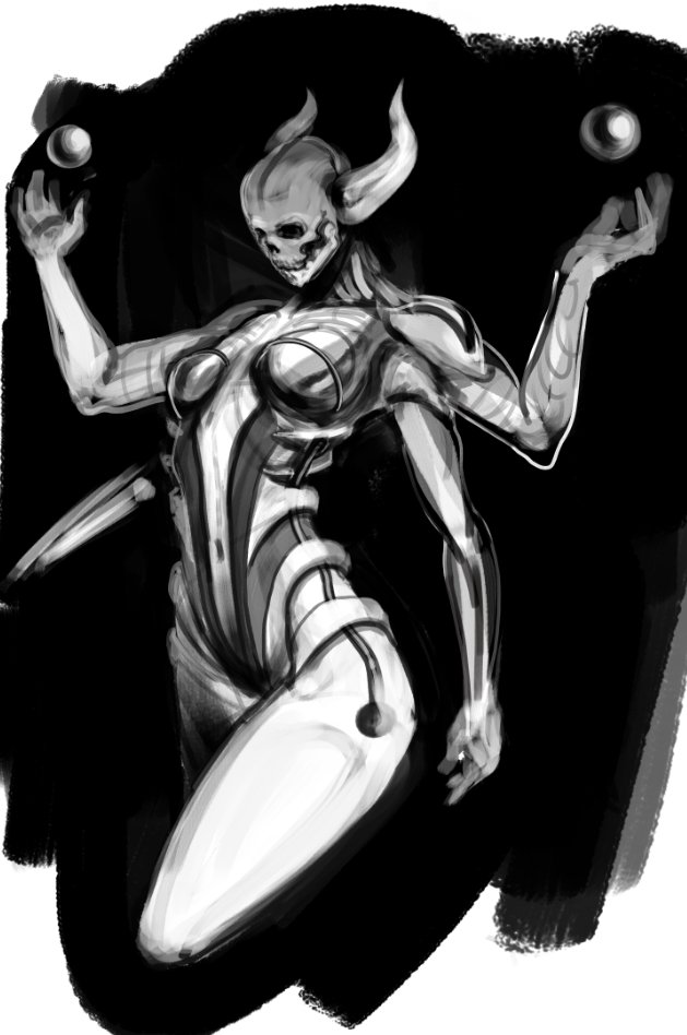 ErebDraws's tweet photo. random doodle from today. My head wasn't really in it, but wanted to get at least some drawing done lol #art #sketch #drawing #characterart https://t.co/KAtLrC2wJX