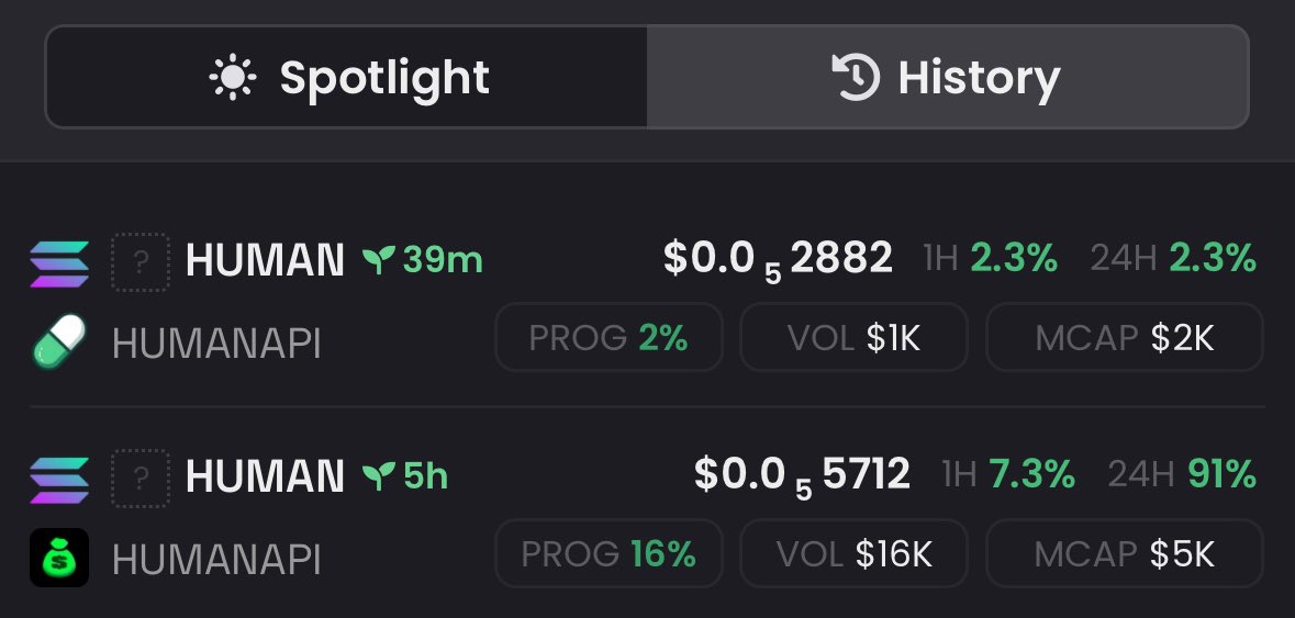 For anyone who missed my 59k $Renta call earlier…There’s another dev  flying under the radar who’s been working on another version called humanapi,  based, followed by <a href="/blknoiz06/">Ansem</a> … previously at <a href="/NEARProtocol/">NEAR Protocol</a> etc 
GrmJfUUi4NwLYnJanmwuD6YzXZHZgAT9sxf3CddoBAGS