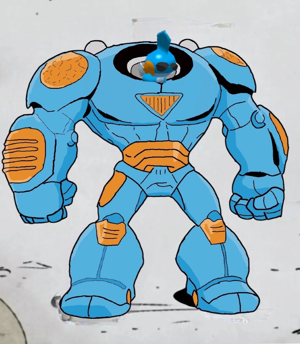 Alright, it's come to my attention that I'm... Kinda small you know? Solo I've built this ermmmm DRUDDIBUSTER™ yeah cool name! So you better watch out!