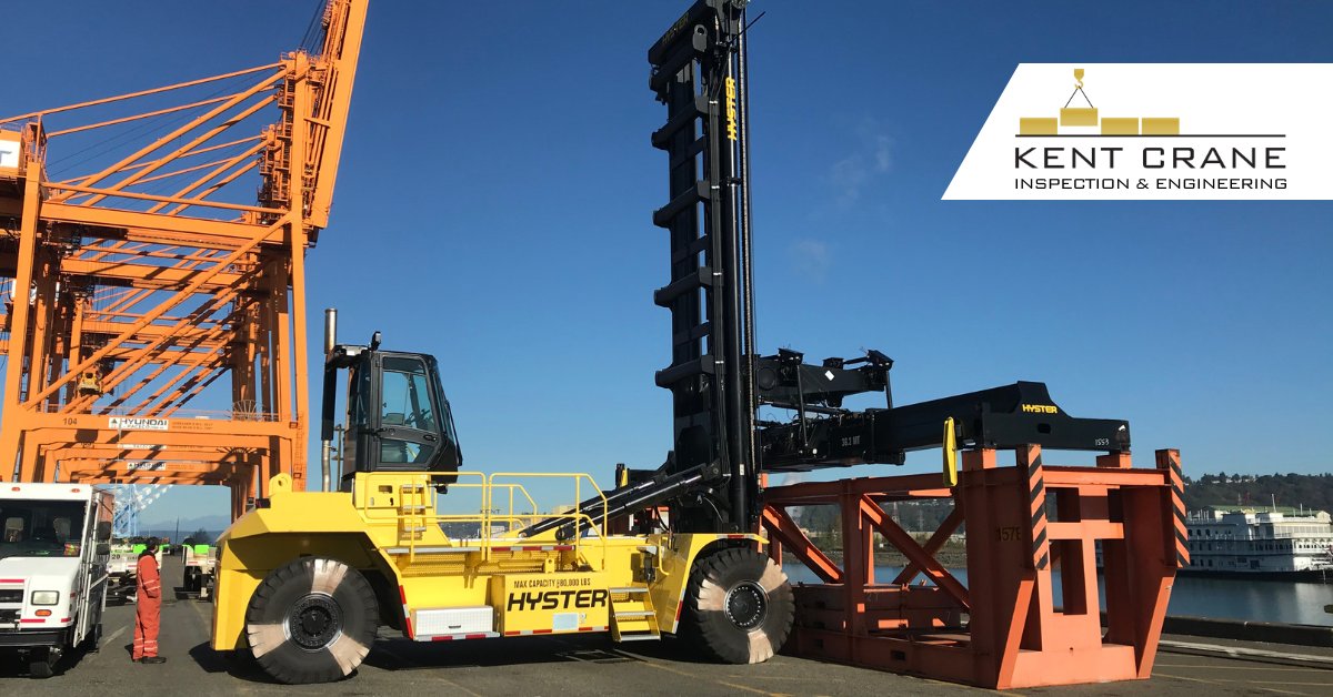 KentEngineer's tweet photo. At Kent Crane Inspection &amp; Engineering, our inspectors can certify most other types of material handling equipment at port-maritime facilities.

https://t.co/mp0ipQ3JYT

#craneinspection #portofseattle #portoftacoma #portofeverett #craneengineers #kentengineering #kentcrane https://t.co/FFGc8Zv1mg