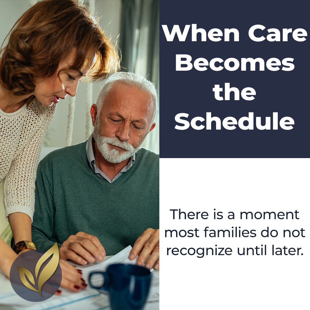 GoldleafHN's tweet photo. There is a moment when care quietly becomes a full-time job. Appointments shape the week. The phone never turns off. This shift is real and heavy.

You do not have to carry it alone. https://t.co/v9cOpjf9gO | (650) 861-8228

#Caregiving #FamilyCare #BayAreaFamilies https://t.co/qQvh6SSEdy