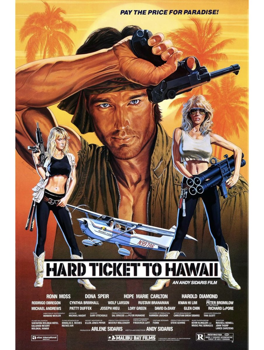 Coming soon to 4K UHD

Hard Ticket to Hawaii (1987) 4K UHD 

In Hawaii, an undercover DEA agent and her civilian friend stumble upon a drug trafficking operation, and have to enlist the help of all their colleagues/friends to go after the vicious drug kingpin.

MORE INFO TBA