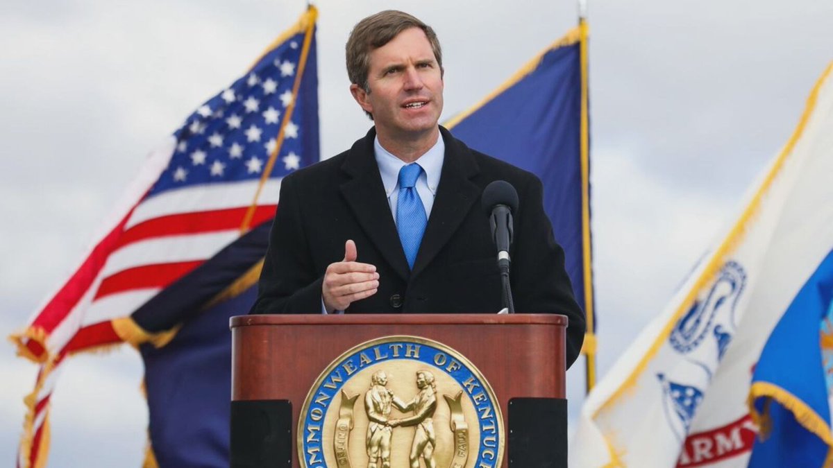 IAPolls2022's tweet image. Kentucky Gov. Andy Beshear plans an early March visit to New Hampshire to support local Democrats, including fundraisers for Rep. Chris Pappas's Senate campaign, the NH Senate Democratic Caucus, and other statewide events. (WMUR News)