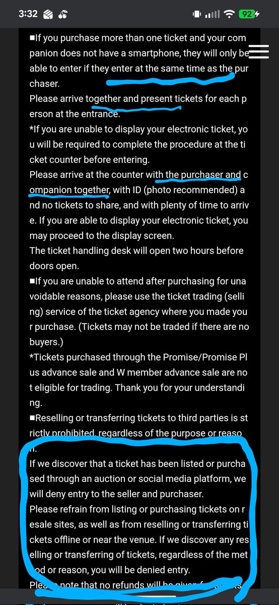 🎫 FAQ for #2PM_THE_RETURN
For "It's 2PM", I (cried to Sony, e+ &amp; JYPE) discovered:
No jpn add, phone, cc = no e+
No e+ = No 🎫 payment
No e+ = No Premium companion seat
Non-Premium companion = Jpn citizen buys, ID/phone must attend with you
Anything else = risk denied entry